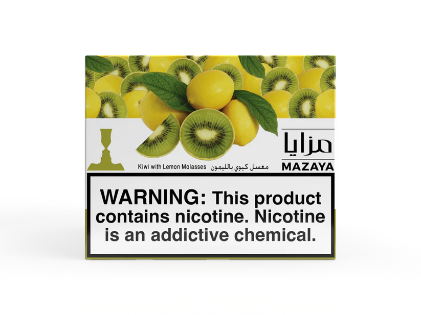 Mazaya Hookah Tobacco, Kiwi Lemon- 250g | CocoNara Online