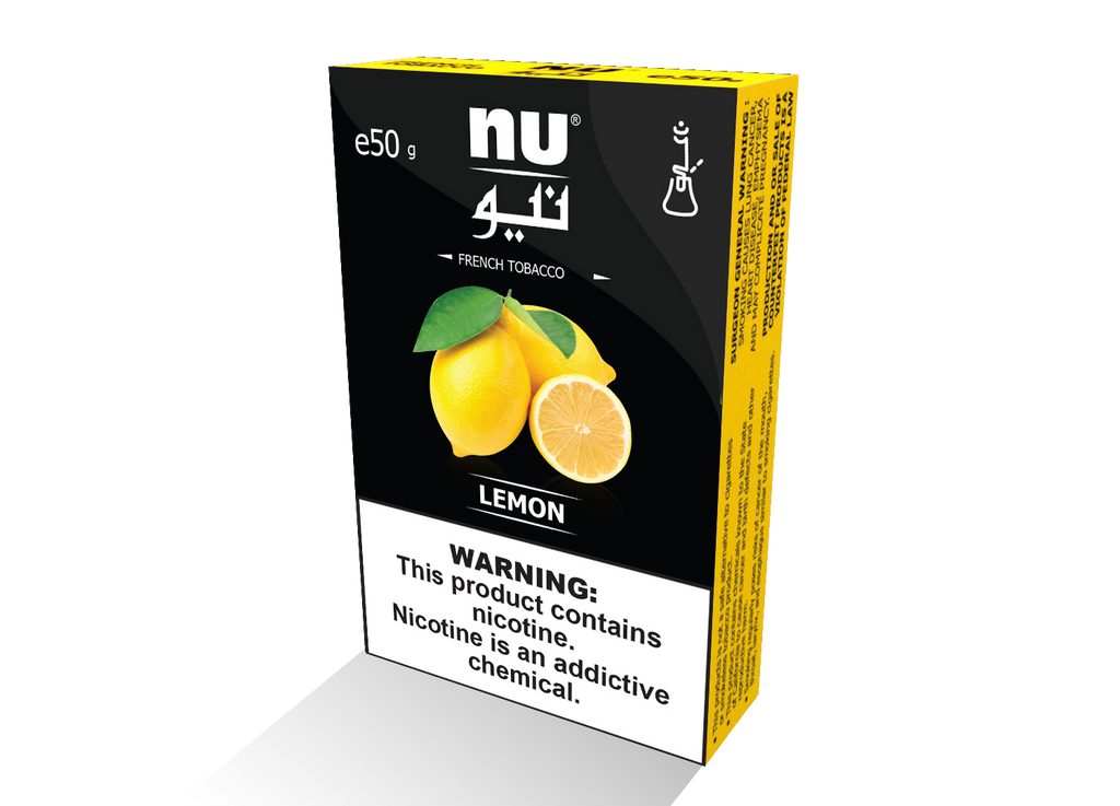hookah tobacco with nicotine Nu Hookah Tobacco, NU Lemon