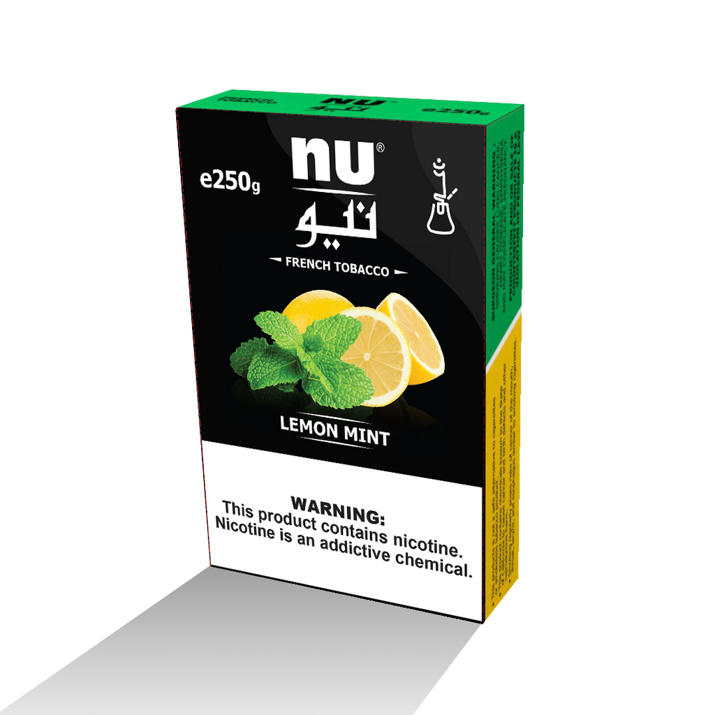 Nu Hookah Tobacco, NU Lemon Mint - 250g