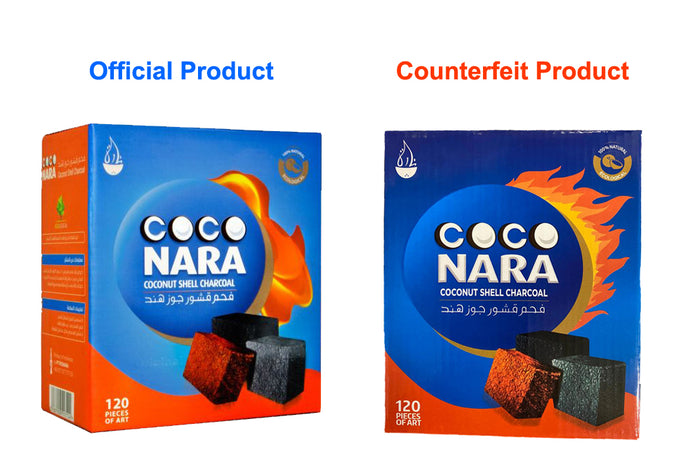 Warning - Counterfeit Coconara 120pcs