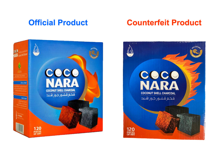 Warning - Counterfeit Coconara 120pcs
