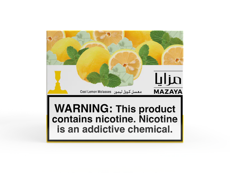 Mazaya Hookah Tobacco, MT Cool Lemon - 250g | CocoNara Online