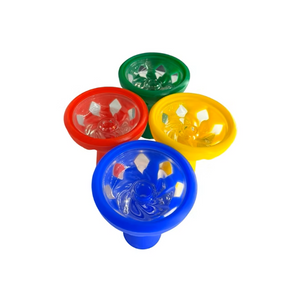 Hookah Silicone Bowl with Glass Interior