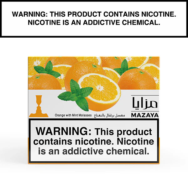 Mazaya Hookah Tobacco | MT Orange Mint