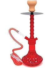 2Paf Acrylic Hookah Red