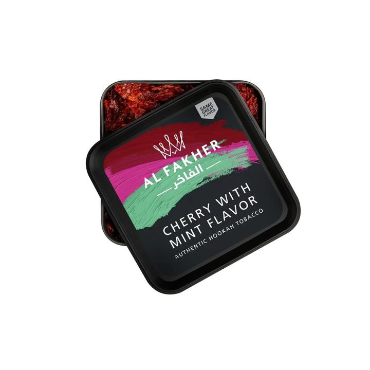al fakher authentic hookah tobacco Al Fakher hookah tobacco Cherry Mint - 250g
