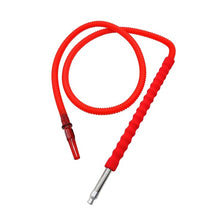 Aluminium Hookah Hose with Sponge Handle Red