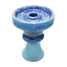 Ceramic Phunnel Bowl Marble Sky Blue
