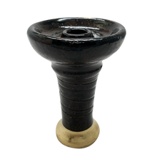 Clay Phunnel Hookah Bowl Black