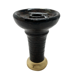 Clay Phunnel Hookah Bowl Black