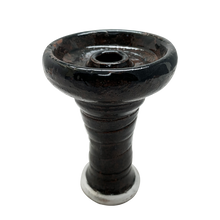 Clay Phunnel Hookah Bowl Black