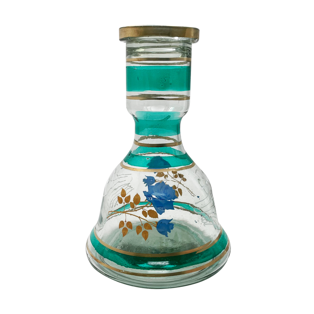 Small Egyptian Hookah Glass Base