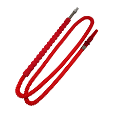 Aluminium Hookah Hose with Sponge Handle Red