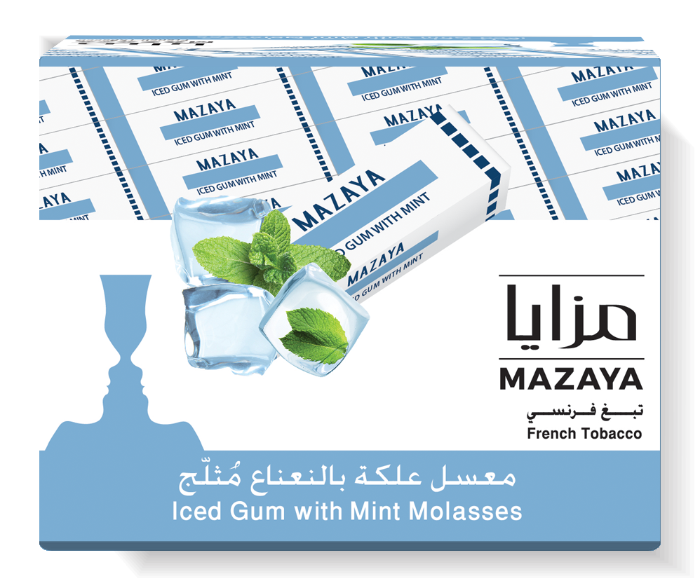 Mazaya Tobacco Iced Gum Mint 