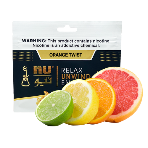 Nu Orange Twist Pouch 100g