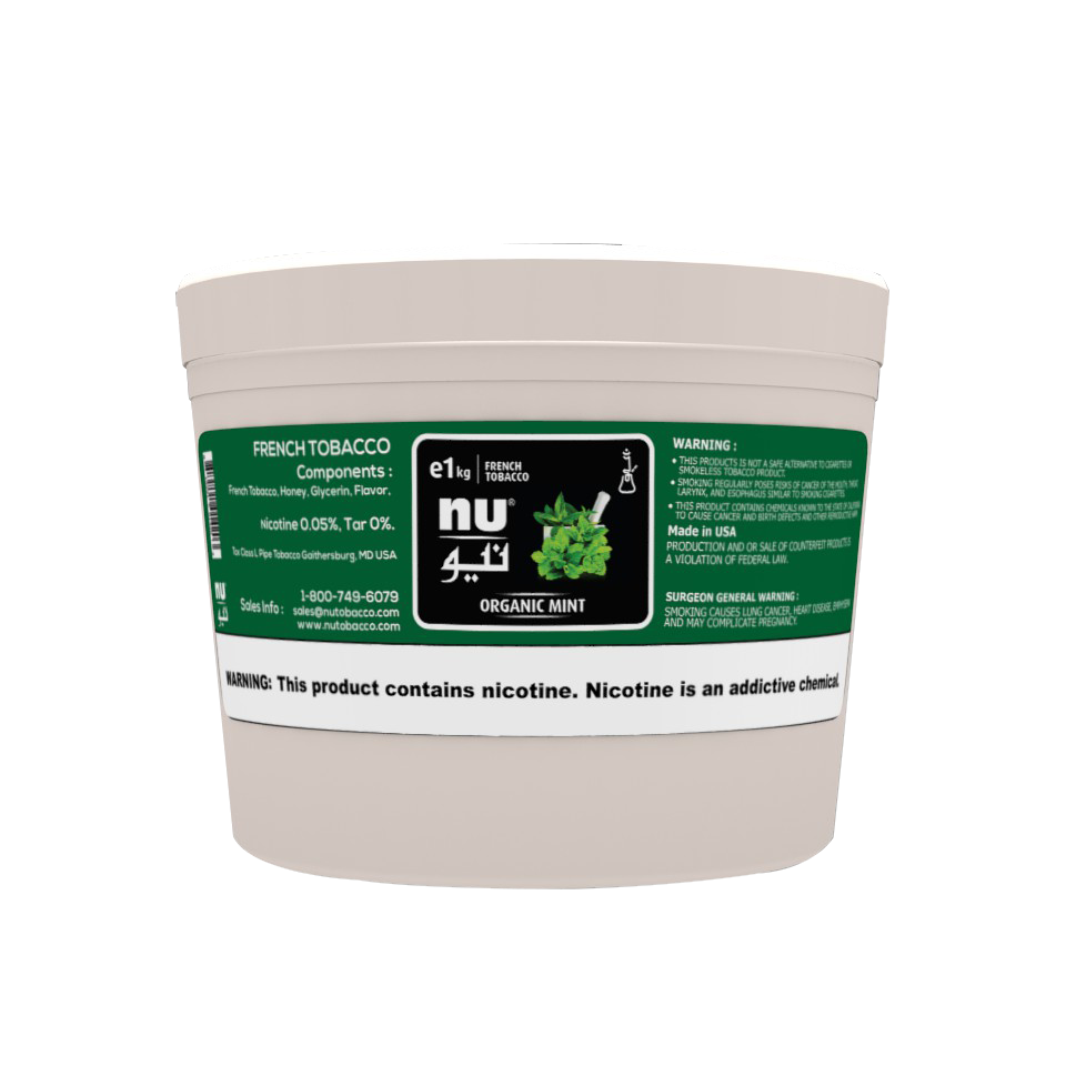 Nu Organic Mint 1Kg