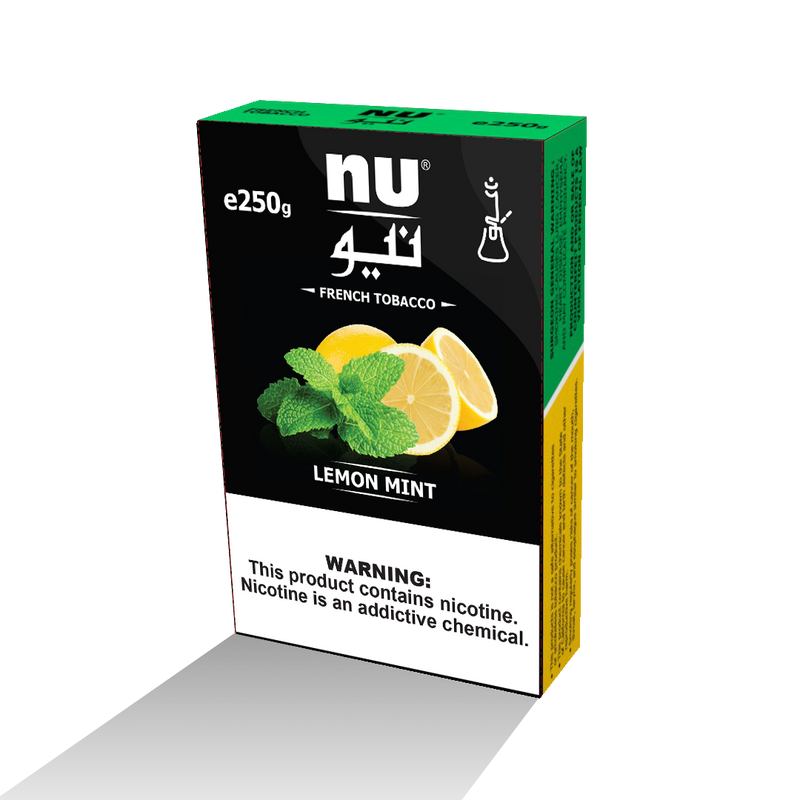 lemon mint tobacco Nu Hookah Tobacco, NU Lemon Mint - 250g