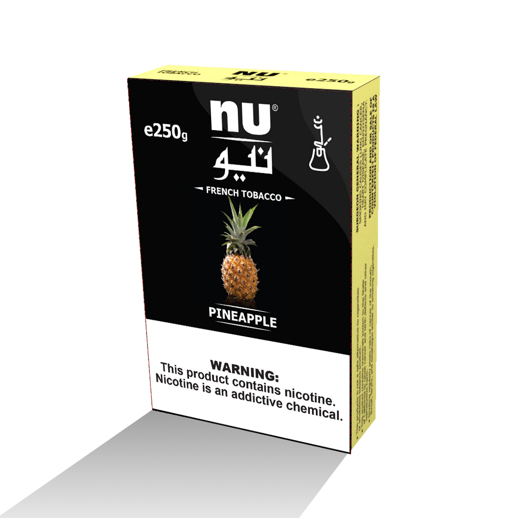 Nu Hookah Tobacco, NU Pineapple - 250g | Coconara Online coconaraonline.com Nu Hookah Tobacco, NU Pineapple - 250g | Coconara Online coconaraonline.com