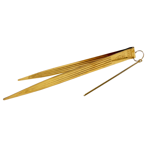 Yahya Hookah Tongs Gold with Poker